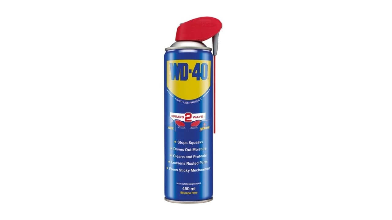 Clean Your Knife By WD-40