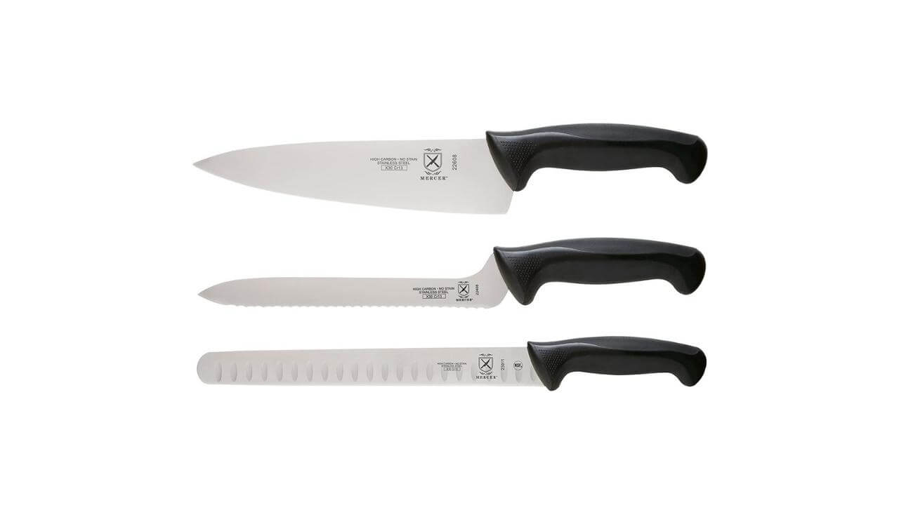 Mercer Culinary M21820 Millennia Knife Set, Best BBQ Knife Set