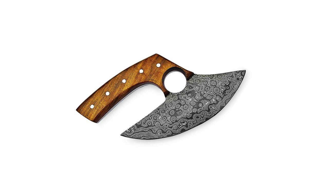 Smma-9881 Steel Ulu Knife