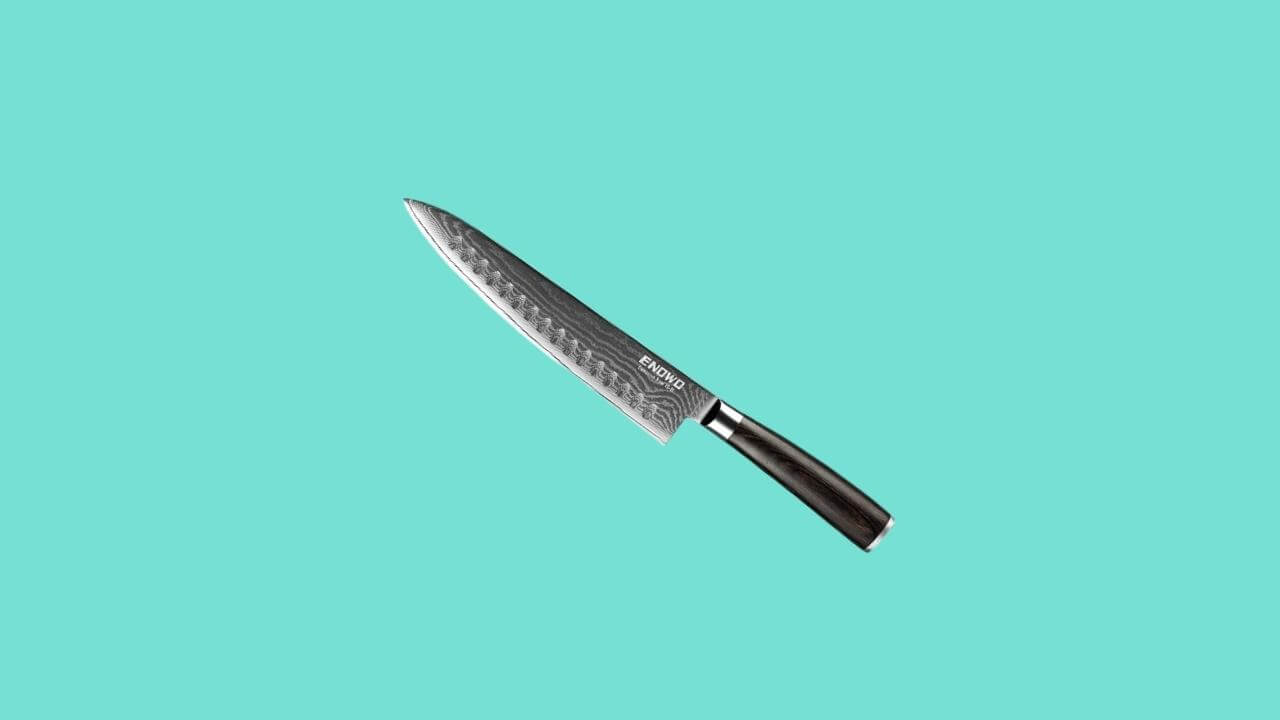 enowo Damascus Chef Knife